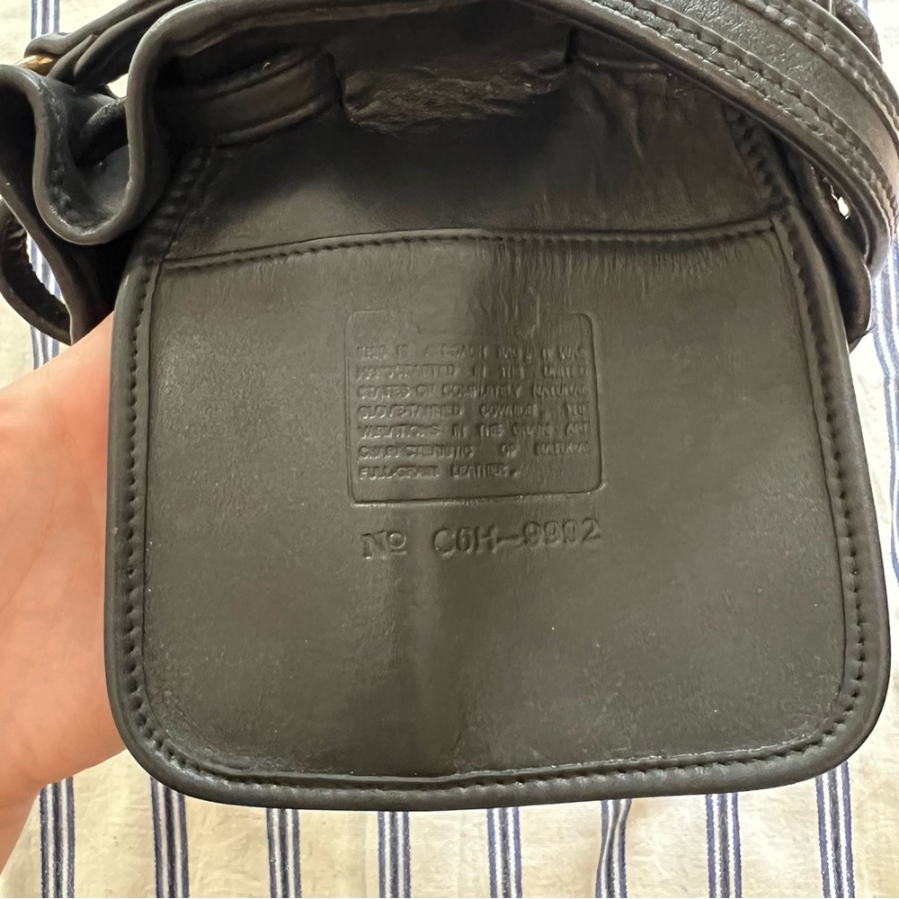 Vintage coach drawstring bucket backpack 9992 - Picture 7 of 8